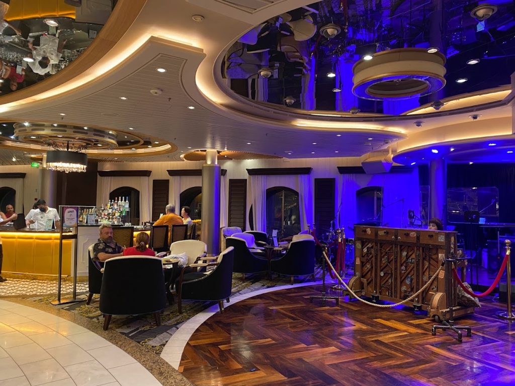 Picture of a cruise ship interior.