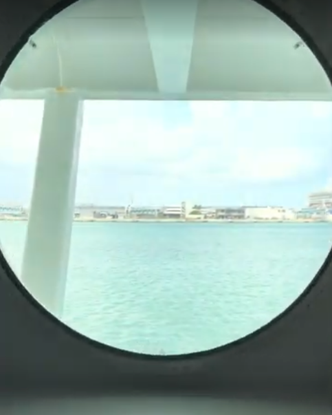 MSC Seaside Deluxe Ocean View Cabin window
