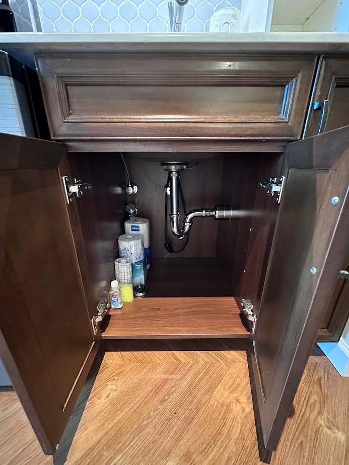 Under-sink storage